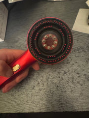 Electric Vibration Massage Comb with Red Light Therapy